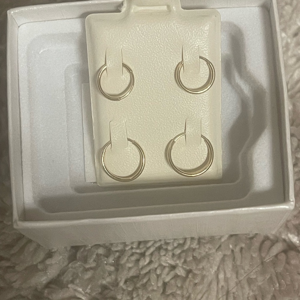 Yellow Gold Earrings